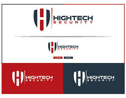 Hightech Security, Technology And App icon Logo design