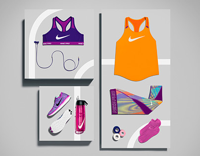 Nike Product Laydowns