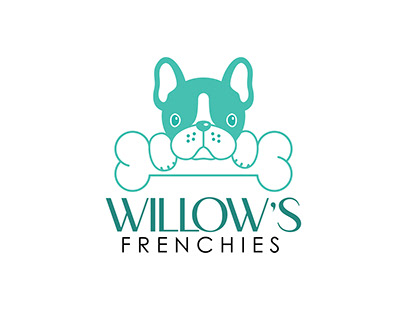 willows frenchies LOGO DESIGN
