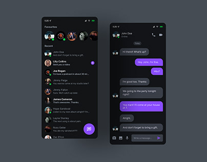 Direct messaging | Daily UI 013