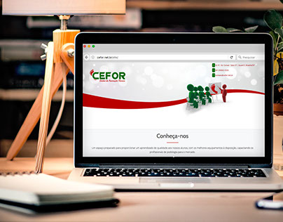 CEFOR - Website em 2015