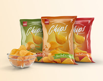 Snack Pouch Mockup Projects Photos Videos Logos Illustrations And Branding On Behance