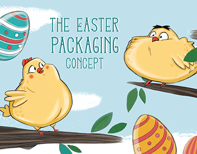 The Easter Boxes Concept Illustrations for Aregi