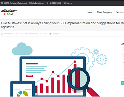 Five Mistakes that is always Failing your SEO Implement