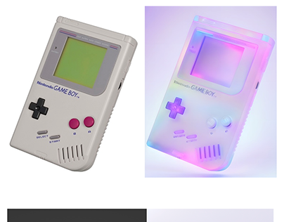 Game Boy  Personal Project on Behance