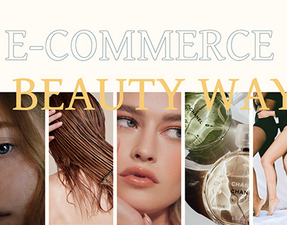 E-commerce/Beauty Store (UX/UI design/ Web design)