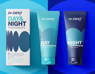 Dr. Dent - Toothpaste Packaging Design