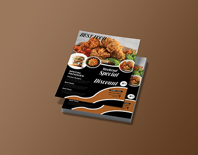 Food flyer design