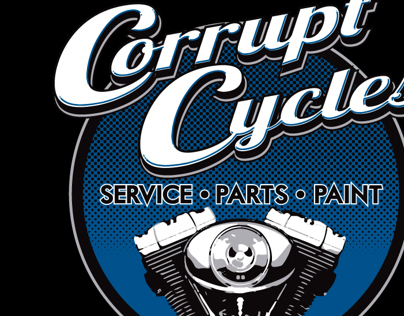 Corrupt Cycles T-Shirt Designs
