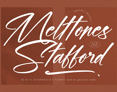 Melttones Stafford - Beauty Handwritten Script