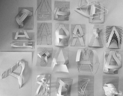 AMS Experiment typography