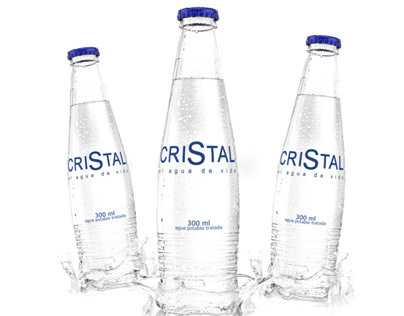 Cristal Agua en Vidrio