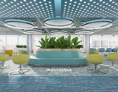 Khan Bank share office - SaySanaa Interiors