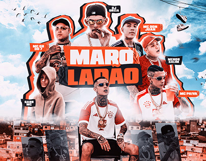Project thumbnail - Capa Single "MAROLADÃO" MCs Paiva, Don Juan, Gabb