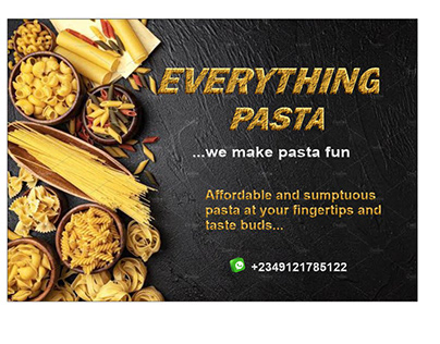 Pasta company delivery app