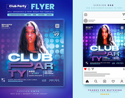 Night Club Party Flyer