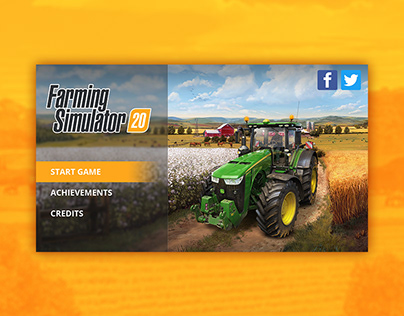 Farming Simulator 20 interface