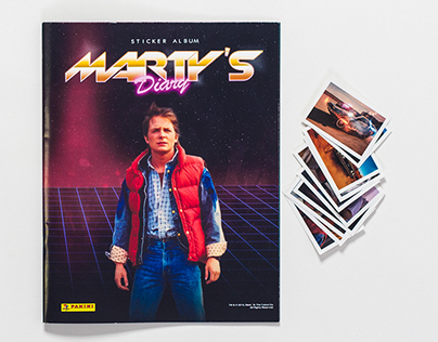 Marty McFly Sticker Album