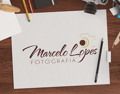 Criação de Logo Marcelo Lopes Fotografia