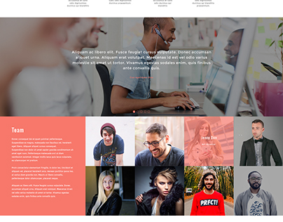 BZNS - One Page Business Template