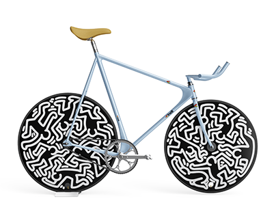 Keith Haring Cinelli Laser