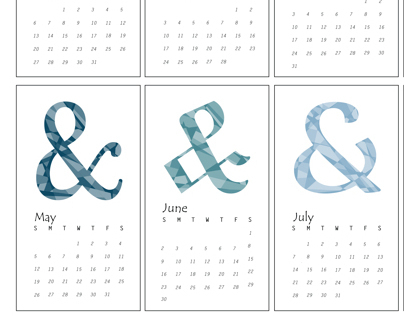 Ampersand Calendar