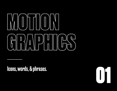 Motion Graphics 01