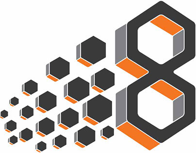 Logotype for company 8 bit