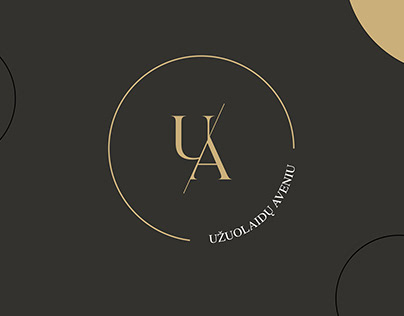 UA round Logo! // Užuolaidų Aveniu Logotipas!