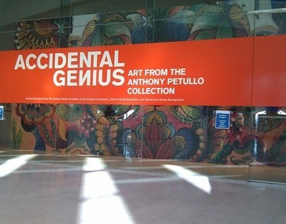 Accidental Genius exhibition campaign