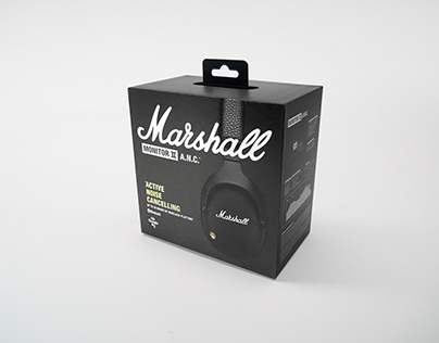 Packaging for Marshall Monitor II A.N.C.