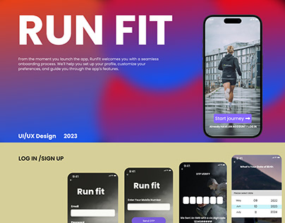 Run fit [Best Running App] REDESIGN