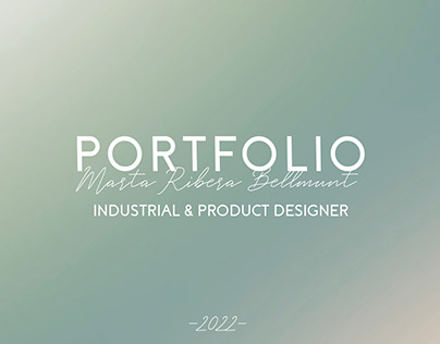 Portfolio Industrial Designer 2022