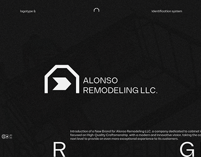 Project thumbnail - Alonso Remodeling LLC - Logotype & Id System