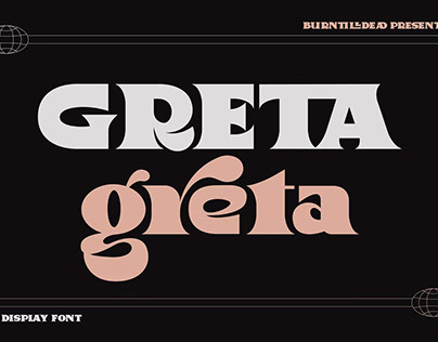 Free - Greta Display Font