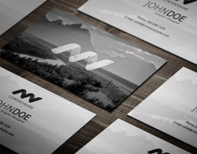 Business card and identity
