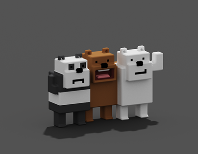 3 Bears of voxel