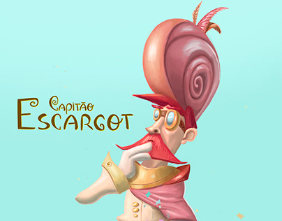 Capitão Escargot - Character Design
