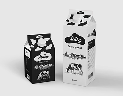 Milky-Packaging Design (For Sale)