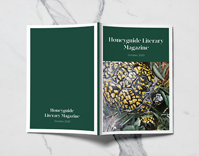 Honeyguide Literary Magazine | Magazine Layout Design