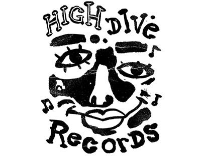 High Dive Records T-shirt Design