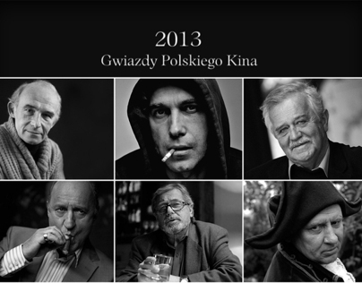 Gwiazdy Polskiego Kina. Kalendarz na rok 2013.