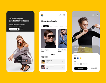 Fashion App UI Kit Demo - Twintra