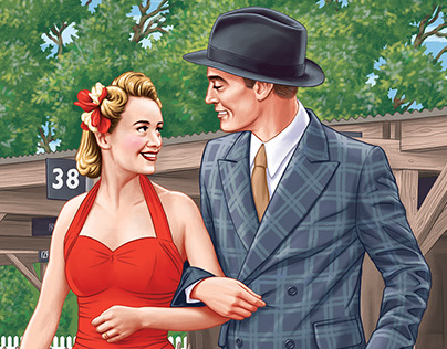 Goodwood Revival - Valentine's Day Card 2018