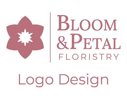 Bloom & Petal Floristry Logo Design Project
