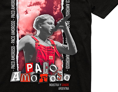 Paper style t-shirt / Paco Amoroso - Lisandro Vizcarra