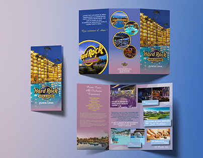 Hard Rock Hotel & Casino Trifold Brochure