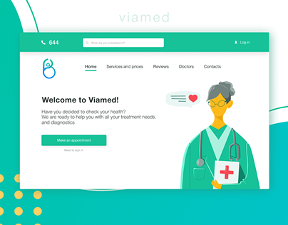 Viamed | Medical Center Website