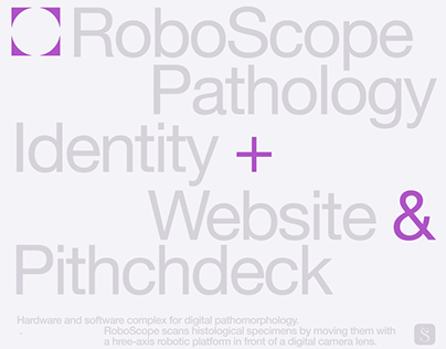 RoboScope | Identity | Website | Pitchdeck