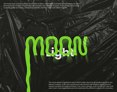 Project thumbnail - Neon Leaking Typography Design